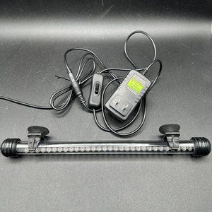 LED Light Bar Stick Blue Light 11" Home Decor Aquarium Fish Tank On Off Switch